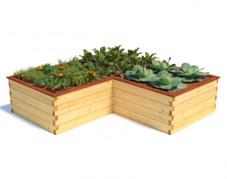 Benedetto L-shaped 1250mm x 2450mm x 2450mm