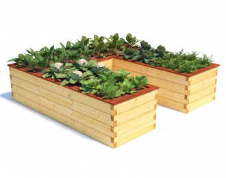 Benedetto U-shaped 850mm x 2450mm x 2450mm x 2450mm